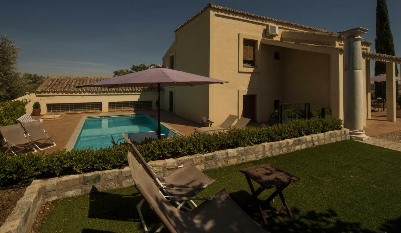Casa Rural En Cigarral De Villamarta Toledo Con Piscina Y Wifi Bagian luar foto